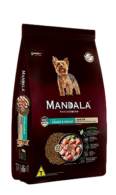 Mandala Cães de Raças Pequenas sabor Frango e Cereais 10,1kg