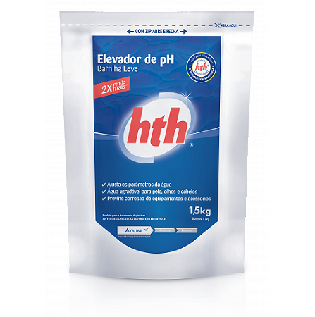 HTH elevador de ph pó 1,5 kg