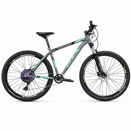 Bicicleta Aro 29 GTA Start Cinza Azul