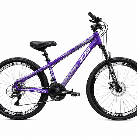 Bicicleta Aro 26 ZT3 Burn 21 Velocidades Lilas
