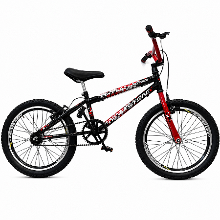 Bicicleta Aro 20 Stone Hot-Cross Vermelha