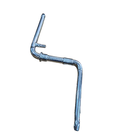 Pedivela Monobloco Metalciclo 165mm Cromado