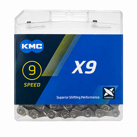 Corrente KMC X9 Superior Shifting Performance
