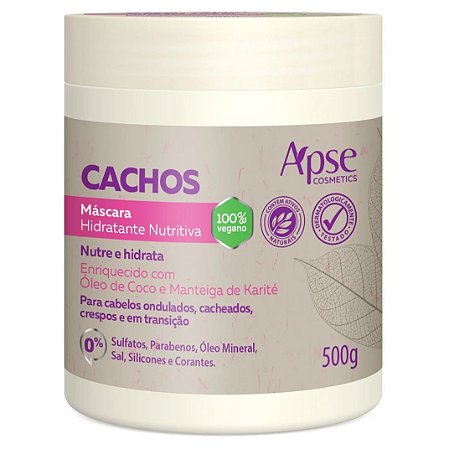 Máscara Cachos Hidratante Nutritiva 500g - Apse