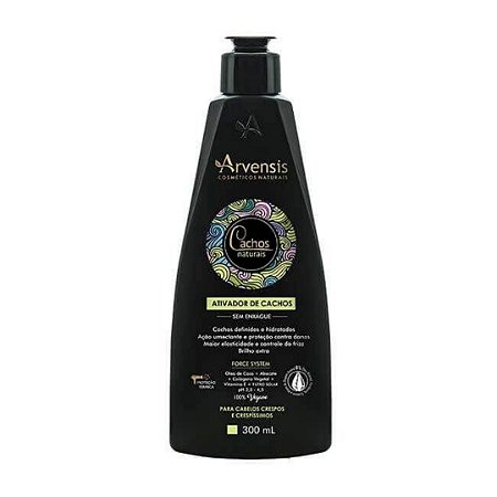 Ativador Cachos Naturais Crespos Crespíssimos 300ml - Arvensis