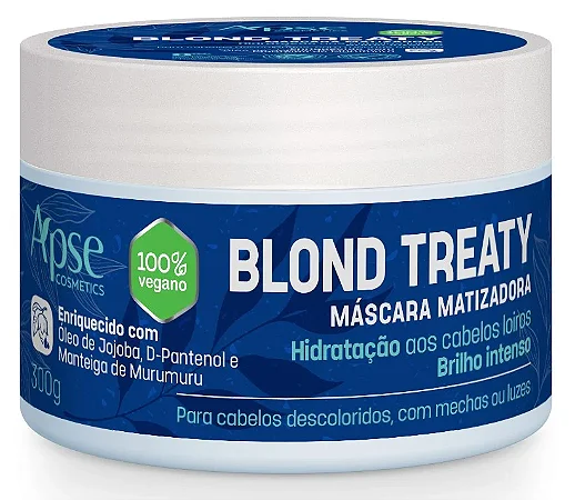 Máscara Matizadora Blond Treaty 300g - Apse