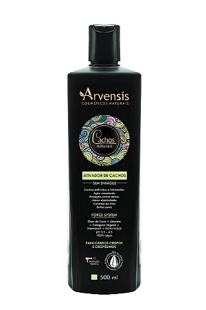 Ativador Cachos Naturais Crespos Crespíssimos 500ml - Arvensis