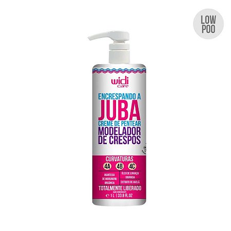 Encrespando a Juba Creme de Pentear 1 L - Widi Care