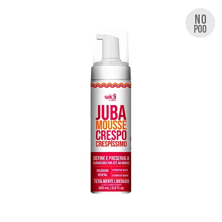 Juba Mousse Crespo Crespíssimo 200 ml - Widi Care