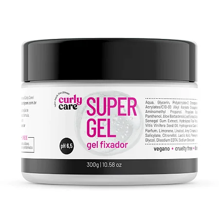 Super Gel Fixador 300g - Curly Care