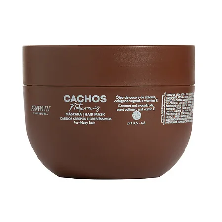 Máscara Cachos Naturais Crespo Crespíssimo 300g - Arvensis