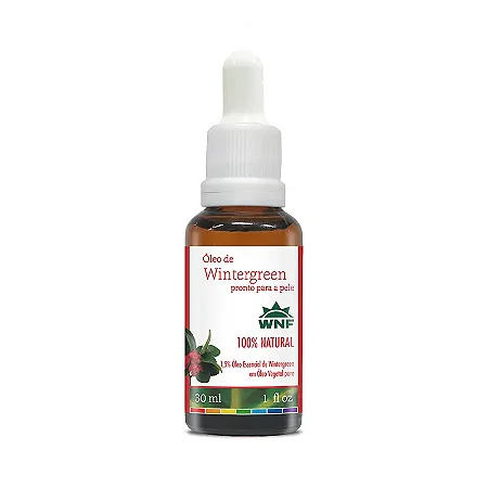 Óleo para Pele Wintergreen 30ml - WNF