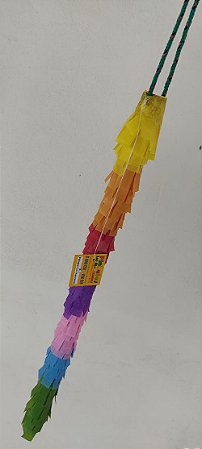 Bastão decorado com cordão de segurança