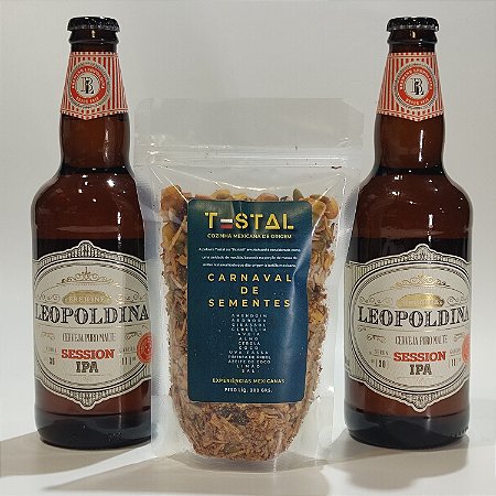 Carnaval de Sementes e Leopoldina SESSION IPA - KIT HARMONIZACAO SEXTOU