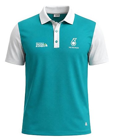 Camisa Polo TruckExpert Verde e Branca