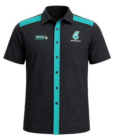 Jaleco Preto para Mecânicos TruckExpert