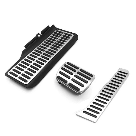 Kit Pedaleiras em Aço Inox - VW Jetta MK6