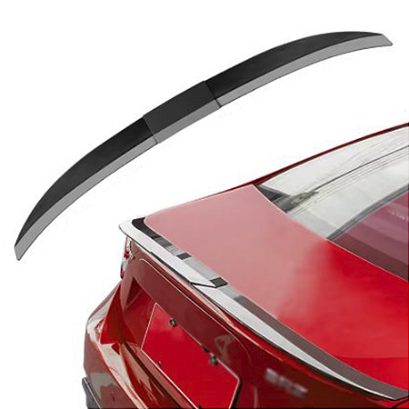 Aerofólio Para Sedan Universal Black Piano Em Plástico Abs