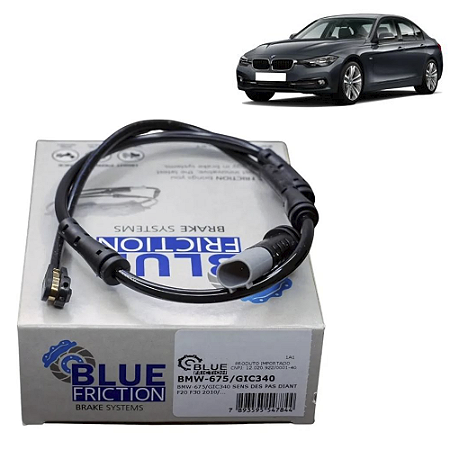Sensor Desgaste Pastilhas Dianteiras Bmw F30 320i 316i 335i