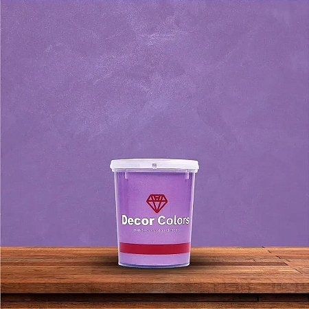 Cimento Diamantado Aveludado Lilás 1,6 kg Decor Colors