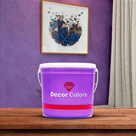 Cimento Diamantado Aveludado Ametista 3,2 kg Decor Colors