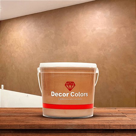 Cimento Diamantado Aveludado Chocolate 3,2 kg Decor Colors