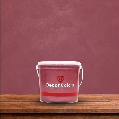 Cimento Diamantado Aveludado Rubi Marsala 3,2 kg Decor Colors