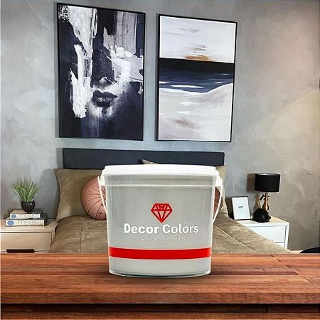 Cimento Diamantado Aveludado Tubarão Branco 3,2 kg Decor Colors