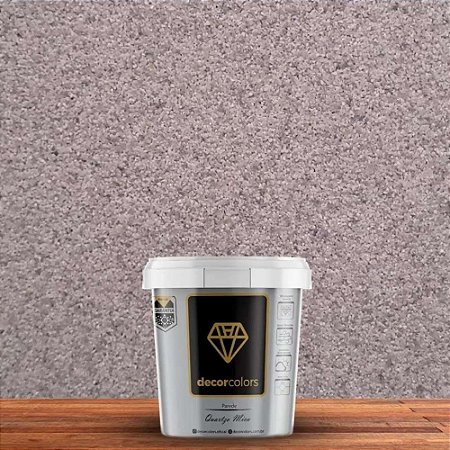 Pedras Naturais Quartzo Mica Jaspe Cinza 23 kg Decor Colors