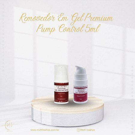 Removedor Em Gel Premium  Pump Control 5ml