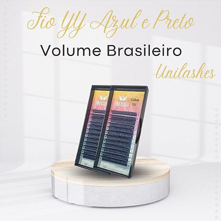 Fio YY Unilashes 0.07 - Azul e Preto - Mix - (8 ao 14) - D