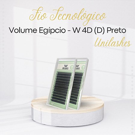 Cílios W 4D Unilashes - Volume Egípcio - D