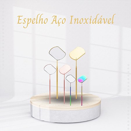 Espelho aço inoxidável 45º