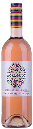 Vinho Frisante Suave Rosé Mosketto 750 ml