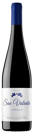 Vinho Tinto Torres San Valentin Tempranillo 750 ml - Uvaia Vinhos