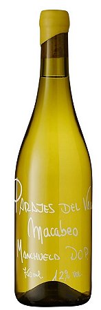 Vinho Branco Orgânico Parajes Del Valle Macabeo DOP 750 ml
