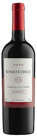 Vinho Tinto Amitié Miraflores Cabernet Sauvignon 750 ml