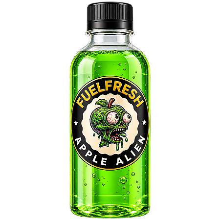 FUEL FRESH » Aromatizante de Combustível » APPLE ALIEN
