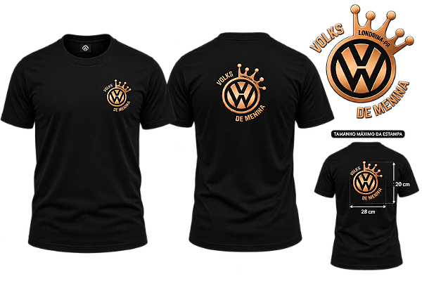 Camiseta Volks de Meninas - Feminino
