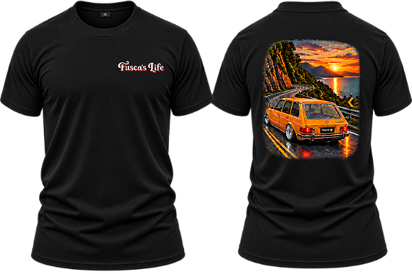Camiseta VW Brasília Por do Sol - UNISSEX