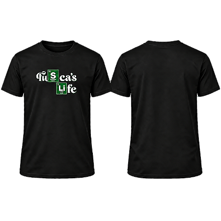 Camiseta Fusca's Life frente - UNISSEX