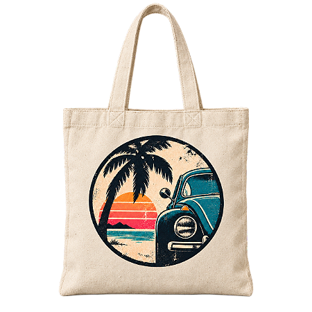Ecobag Fusca's Life logo colorido