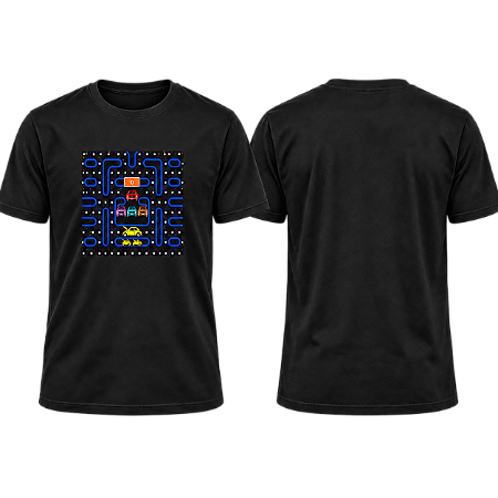 Camiseta Pac-Man - UNISSEX