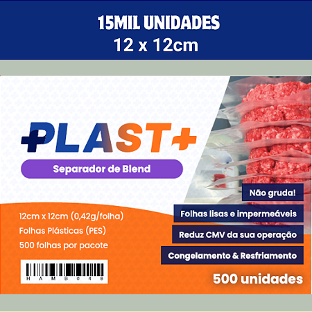 15mil unidades 12x12cm - Separador de Blends