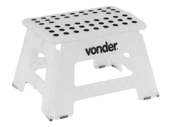 Banqueta plástica dobrável Branca 220MM  (3540022000)
