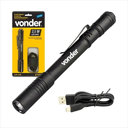 Lanterna Recarregável com 7 Leds - VONDER-8075180000