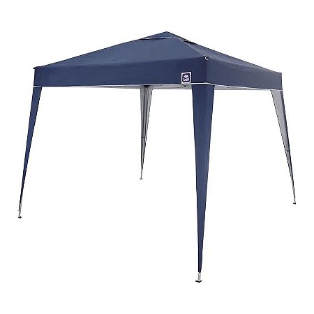 Tenda Gazebo Bel Fix 3x3m Dobrável Poliester Azul (333300)