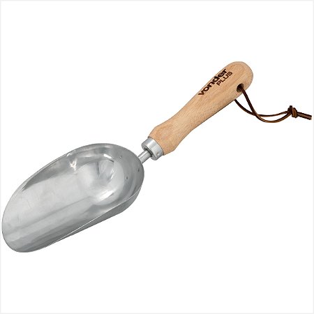 Pá coletora em aço inox para jardim - Vonder Plus