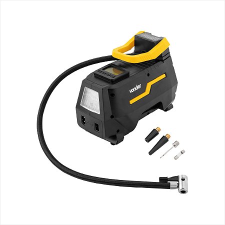 Compressor de ar automotivo CAV 150 12V bivolt automático - Vonder