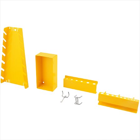 Kit de acessórios para painel porta-ferramentas metálico - Vonder